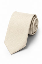 Ted Stanford Creme Metro Solid Necktie