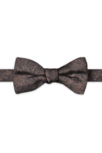 Ted Stanford Desert Rose Aries Floral Paisley Hand Knot Banded Bow Tie