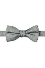 Ted Stanford Evergreen Aries Floral Paisley Hand Knot Banded Bow Tie