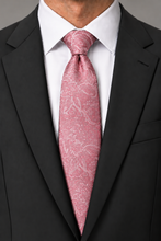 Ted Stanford Flamingo Aries Floral Paisley Necktie