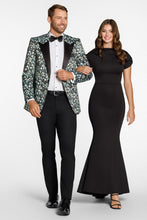 Ted Stanford "Floral Fusion" Sage Peak Tuxedo Jacket (Separates)