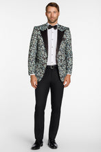 Ted Stanford "Floral Fusion" Sage Peak Tuxedo Jacket (Separates)