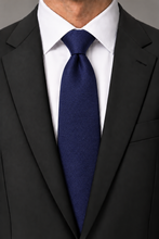 Ted Stanford Indigo Metro Solid Necktie