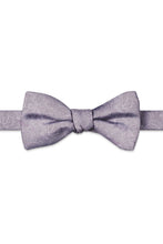 Ted Stanford Lavender Haze Aries Floral Paisley Hand Knot Banded Bow Tie