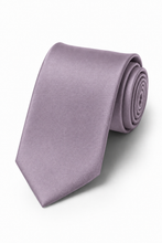 Ted Stanford Lavender Metro Satin Necktie