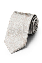 Ted Stanford Light Sandstone Aries Floral Paisley Necktie