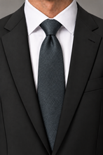 Ted Stanford Medium Grey Metro Solid Necktie