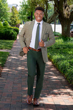 "Metro Plaid" Sage Suit Jacket (Separates)