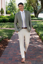"Metro Plaid" Sage Suit Jacket (Separates)