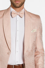 Ted Stanford "Night Vine" Blush Shawl Tuxedo Jacket (Separates)