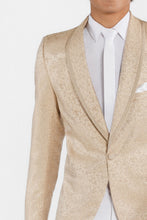 Ted Stanford "Night Vine" Caramel Shawl Tuxedo Jacket (Separates)