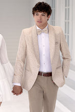 Ted Stanford "Night Vine" Caramel Shawl Tuxedo Jacket (Separates)