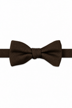Ted Stanford OD Green Metro Solid Hand Knot Banded Bow Tie