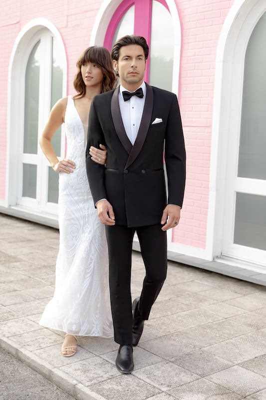 Ted Stanford "Park Lane" Black Shawl DB Tuxedo Jacket (Separates)