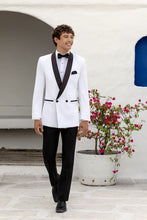 Ted Stanford "Park Lane" White Shawl DB Tuxedo Jacket (Separates)