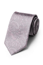 Ted Stanford Pink Aries Floral Paisley Necktie