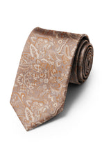 Ted Stanford Sun Dial Aries Floral Paisley Necktie