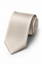 Ted Stanford Tan Metro Satin Necktie