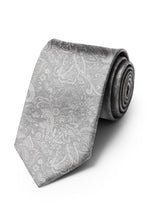 Ted Stanford White Aries Floral Paisley Necktie
