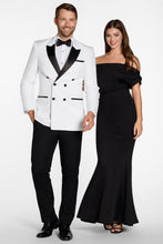 Ted Stanford "Winston" White Peak DB Tuxedo Jacket (Separates)