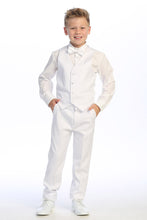 "Cornell" Kids White Tuxedo (5-Piece Set)