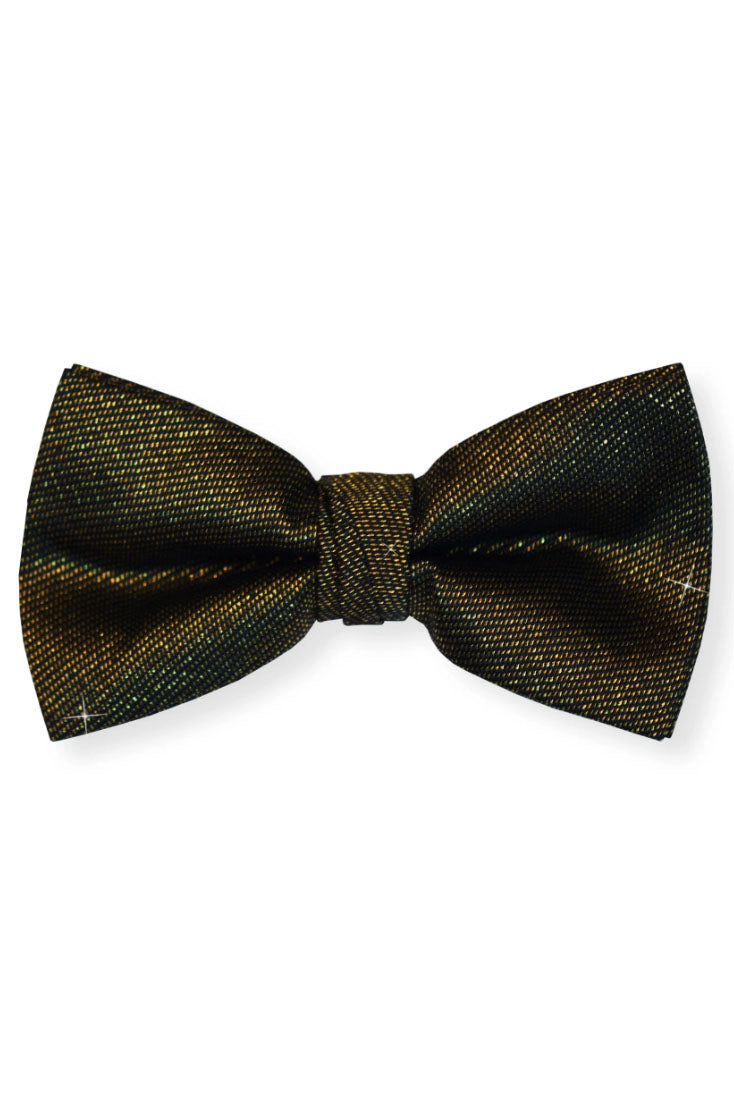 Tux Park Metallic Gold Bow Tie