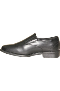 "Andrew" Kids Black Dress Shoes