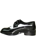 Vangelo "Chaz" Kids Black & White Tuxedo Shoes