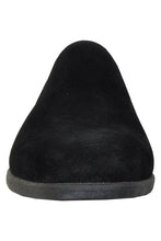 Vangelo "Chelsea" Black Suede Tuxedo Shoes