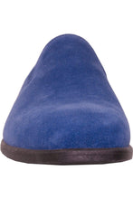 Vangelo "Chelsea" Blue Suede Tuxedo Shoes