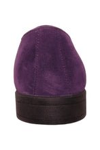 Vangelo "Chelsea" Purple Suede Tuxedo Shoes