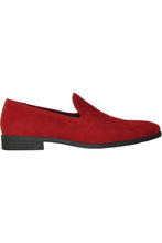 Vangelo "Chelsea" Red Suede Tuxedo Shoes
