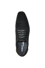 Vangelo "Croydon" Black Suede Dress Shoes