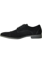 Vangelo "Croydon" Black Suede Dress Shoes