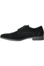 "Croydon" Black Suede Dress Shoes