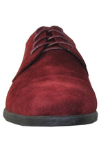 Vangelo "Croydon" Burgundy Suede Dress Shoes