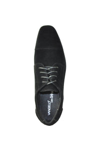 "Croydon" Black Suede Dress Shoes