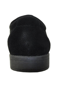 "Croydon" Black Suede Dress Shoes
