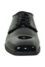 Vangelo "Nolan" Black Tuxedo Shoes
