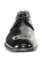 Vangelo "Rockefeller" Black Vangelo Tuxedo Shoes