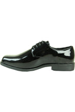 Vangelo "Sarno" Black Vangelo Tuxedo Shoes