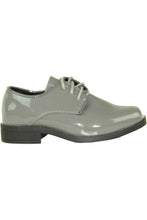 Vangelo "Sarno" Kids Grey Tuxedo Shoes