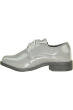 Vangelo "Sarno" Kids Grey Tuxedo Shoes