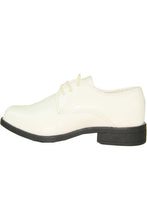 Vangelo "Sarno" Kids Ivory Tuxedo Shoes