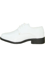Vangelo "Sarno" Kids White Tuxedo Shoes