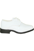 Vangelo "Sarno" Kids White Tuxedo Shoes