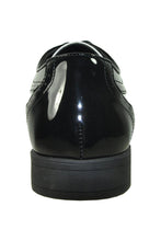 Vangelo "Telford" Black and White Vangelo Tuxedo Shoes