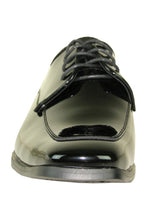Vangelo "Vittorio" Black Vangelo Tuxedo Shoes