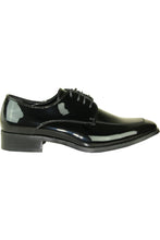 Vangelo "Vittorio" Black Vangelo Tuxedo Shoes
