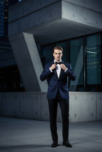 "Vermont" Midnight Blue Tuxedo Jacket (Separates)